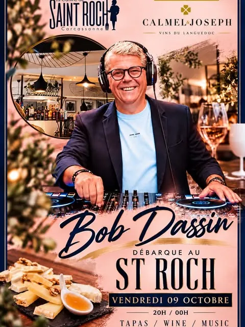 Affiche : Bob Dassin débarque au St Roch